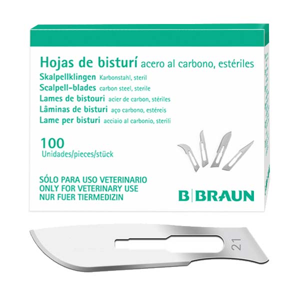 HOJA BISTURI Nº 21 100ud