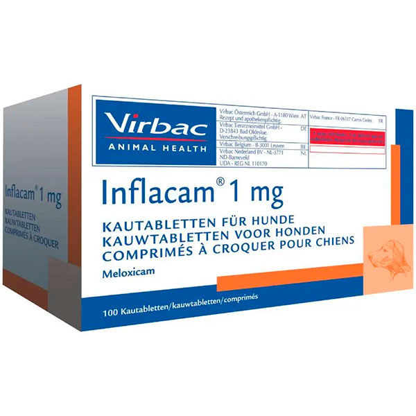 INFLACAM MASTICABLE 1mg - 100 cp