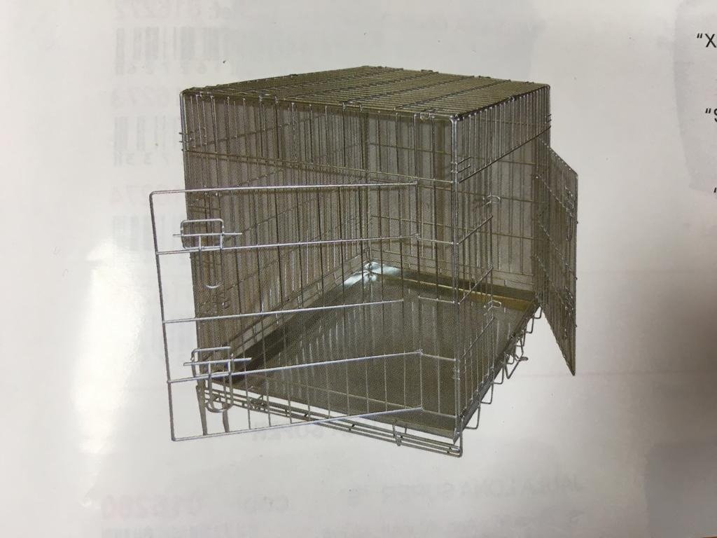 JAULA PLEGABLE CROM SUPER "S" 65x48x47