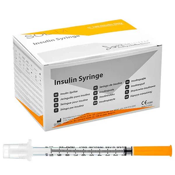 JERINGA INSULINA 1CC 29G 0.33x1.2mm 100ud