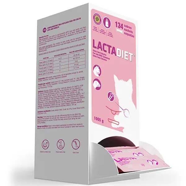 LACTADIET GATOS/CALOSTROS 134x7.5 GR