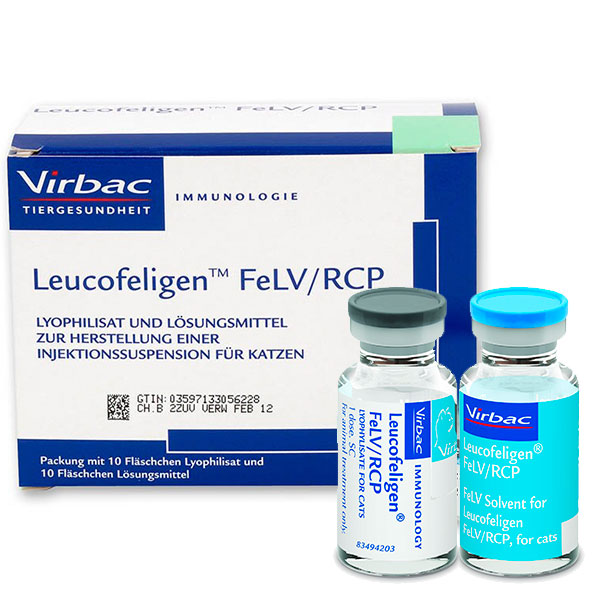 LEUCOFELIGEN FELV/RCP (10 DS)
