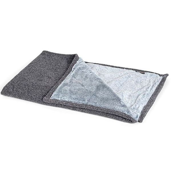 MANTA CONEJO gris 120x80cm