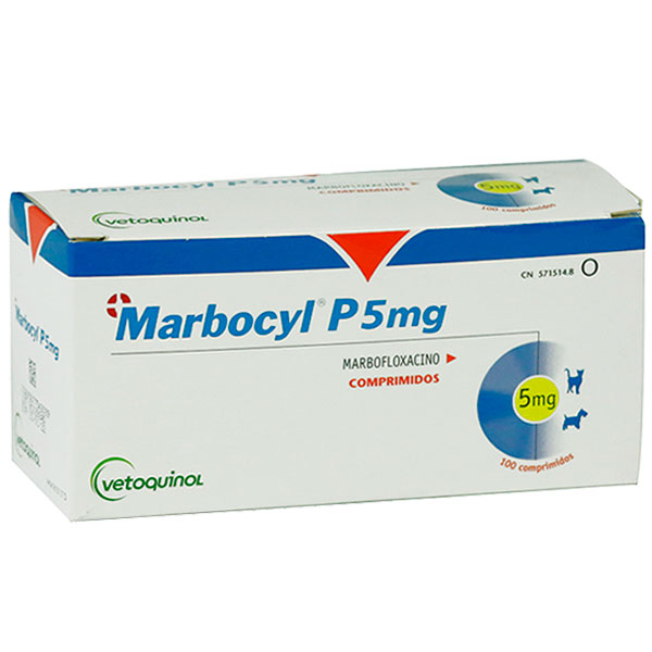MARBOCYL P 5 MG 100 COMP