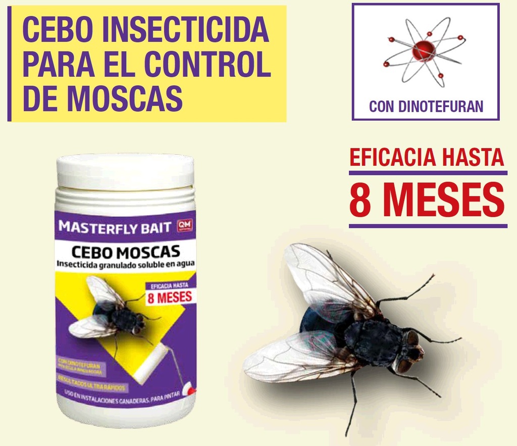 QM MASTERFLY CEBO MOSCAS 500 gr