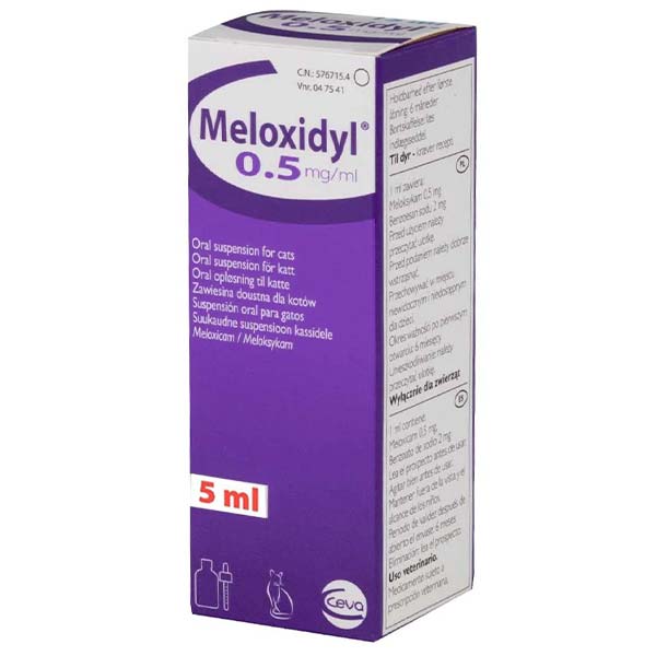 MELOXIDYL GATO oral 5 ml