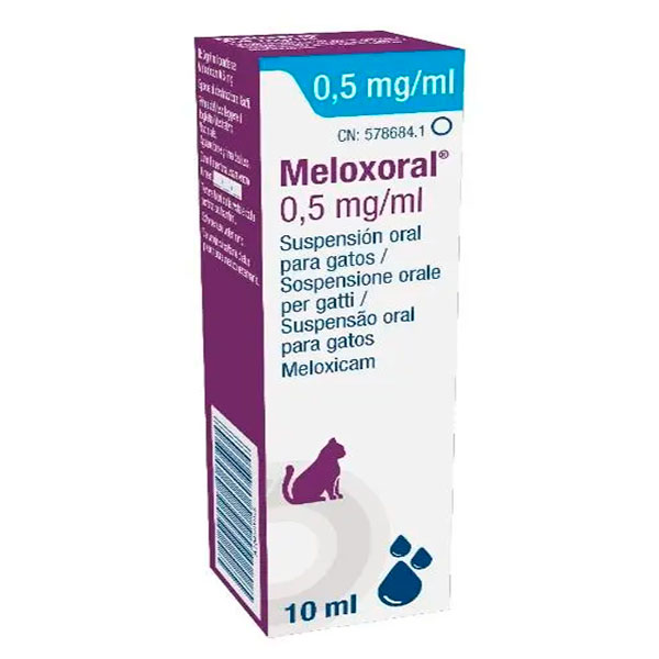 MELOXORAL 0,5mg GATOS 10 ML