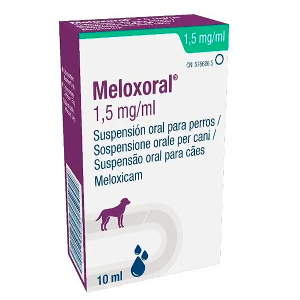 MELOXORAL 1,5mg PERROS 10 ML