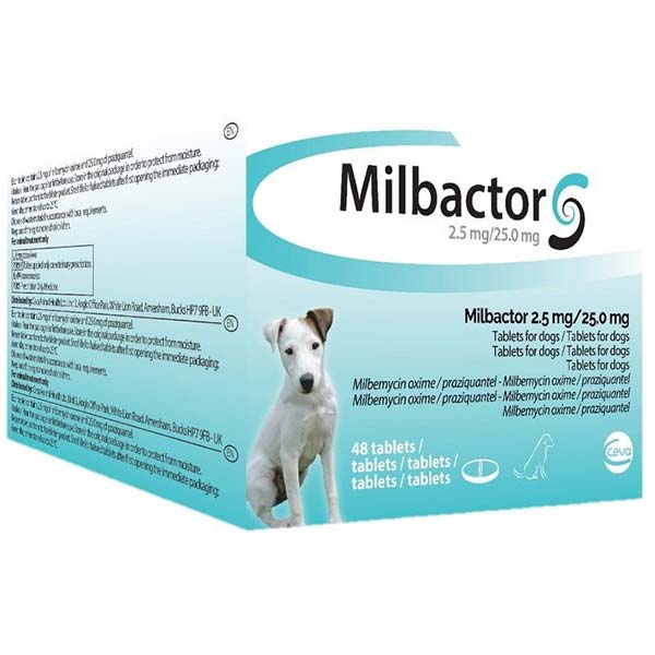 ## MILBACTOR PERRO peq - Puppy 48 comp