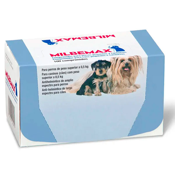 MILBEMAX PERRO PEQUEÑO 100Comp