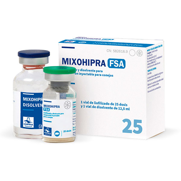 MIXOHIPRA FSA 25 DOSIS