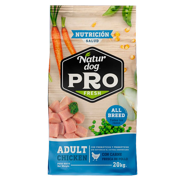 NATURDOG PRO POLLO 20KG