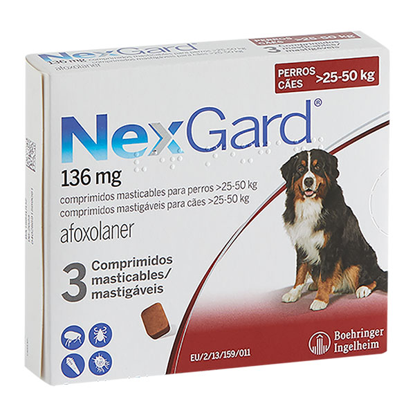 NEXGARD 25-50KG 3comp.