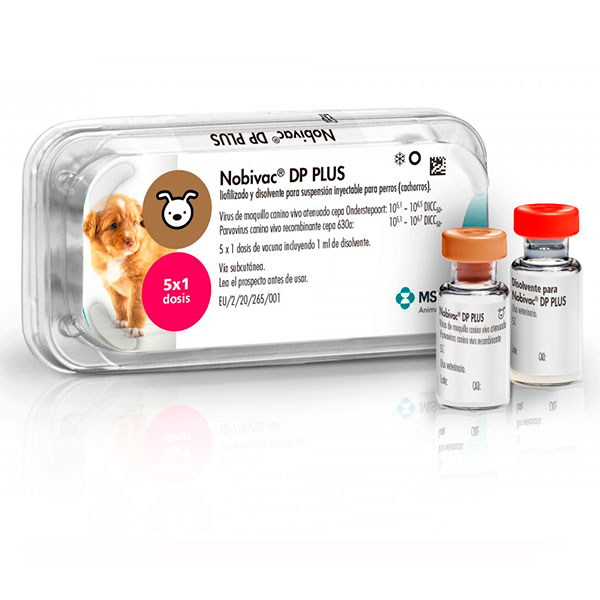 NOBIVAC DP PLUS (puppy) 5 Dosis