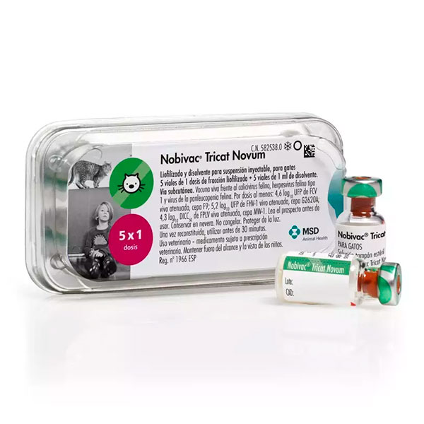 NOBIVAC TRICAT NOVUM 5 Dosis