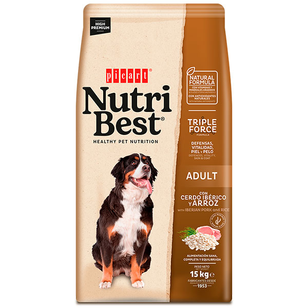 NUTRIBEST CERDO IBERICO 15KG