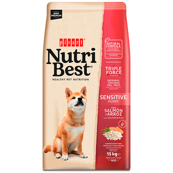 NUTRIBEST PUPPY SENSITIVE SALMON 15KG