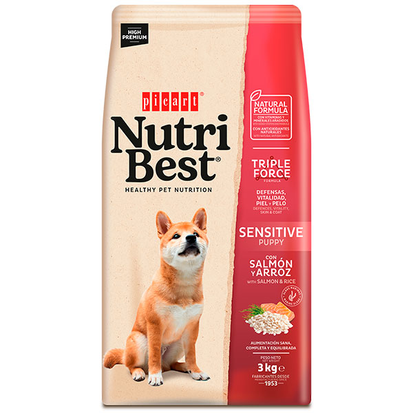 NUTRIBEST PUPPY SENSITIVE SALMON 3KG