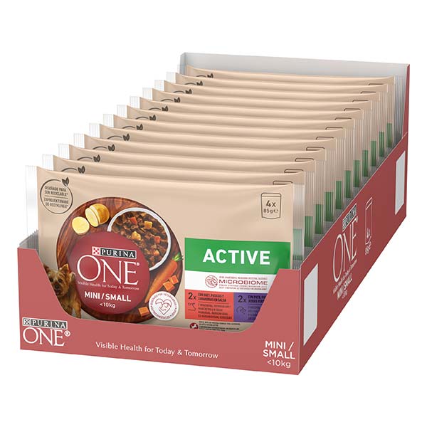 WET ONE Mini Pollo y Buey 12x(4x85g)