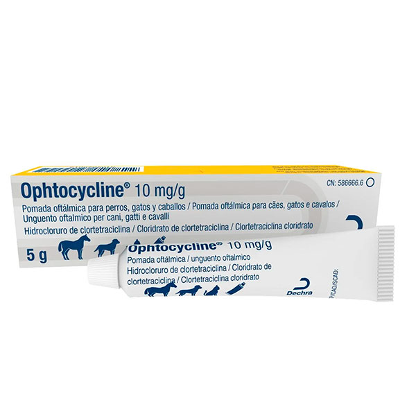 OPHTOCYCLINE Pomada 10mg 5gr