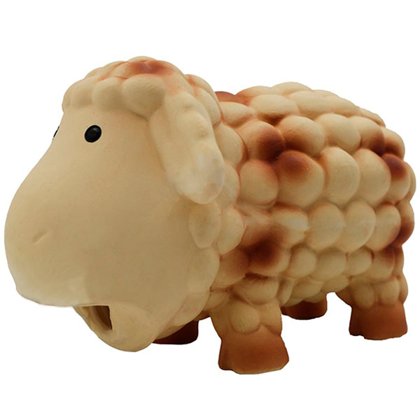 OVEJA EN LATEX PARA PERRO 17,5CM