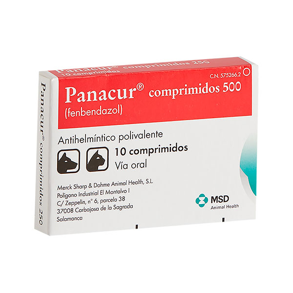 PANACUR TAB 500MG 10 Comp