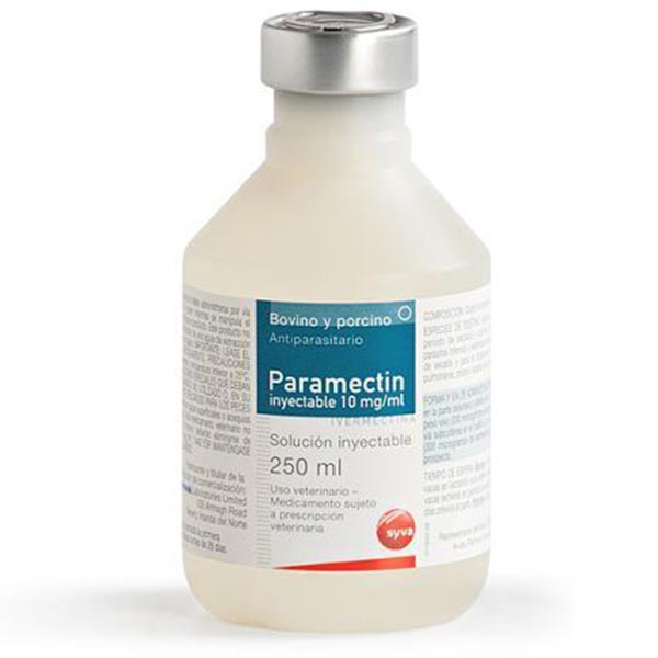 PARAMECTIN INY. 250 ML