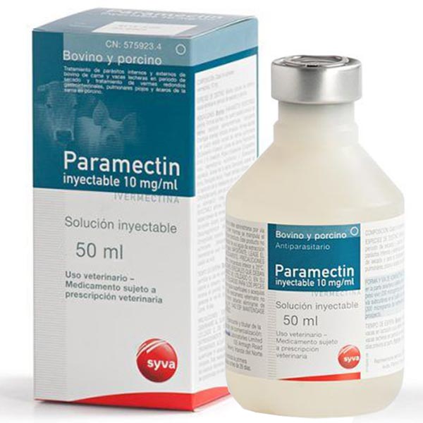 PARAMECTIN INY. 50 ML