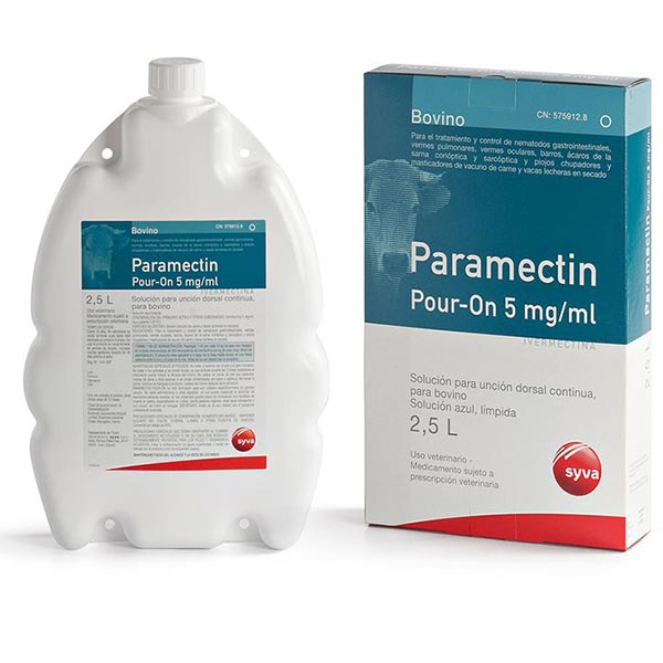PARAMECTIN POUR ON 2.5 L