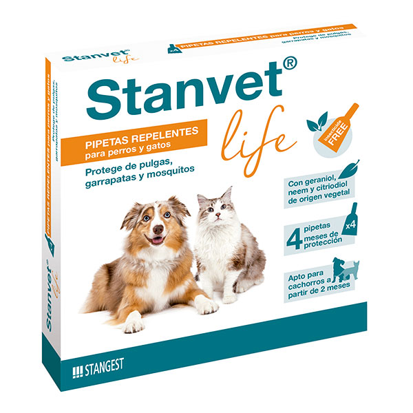 PIPETAS STANVET LIFE (CAJA 4 unid)