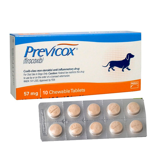 PREVICOX 57 mg. 10 COMP.