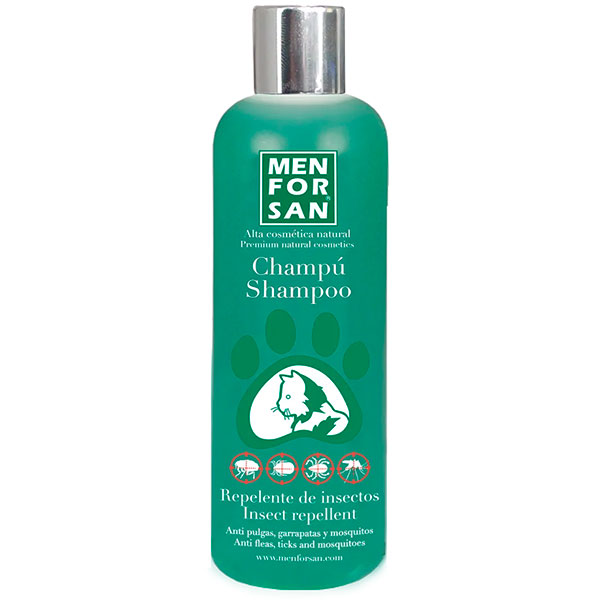 CHAMPU REPELENTE INSECTOS PARA GATOS 300ml
