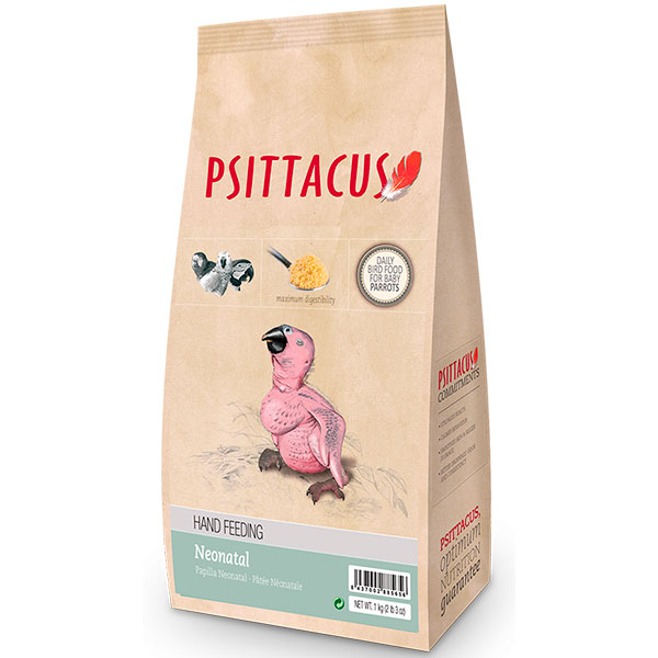 PSITTACUS PAPILLA NEONATAL 1kg