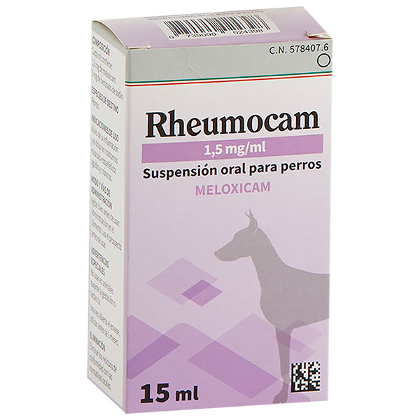 RHEUMOCAM ORAL PERROS 15 ML