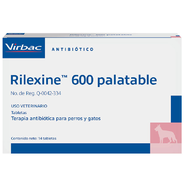 RILEXINE MASTICABLES 600 mg (14 cp)