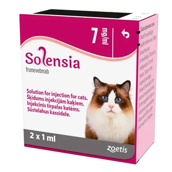 SOLENSIA 7mg GATOS 2x1ML