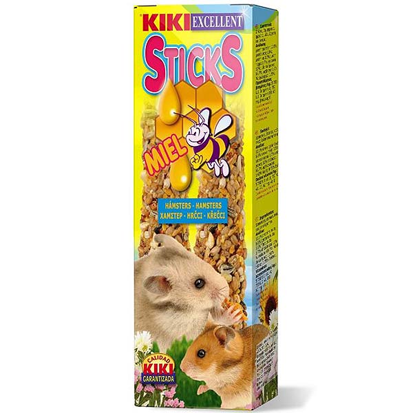 STICKS HAMSTERS CON MIEL 8x2ud