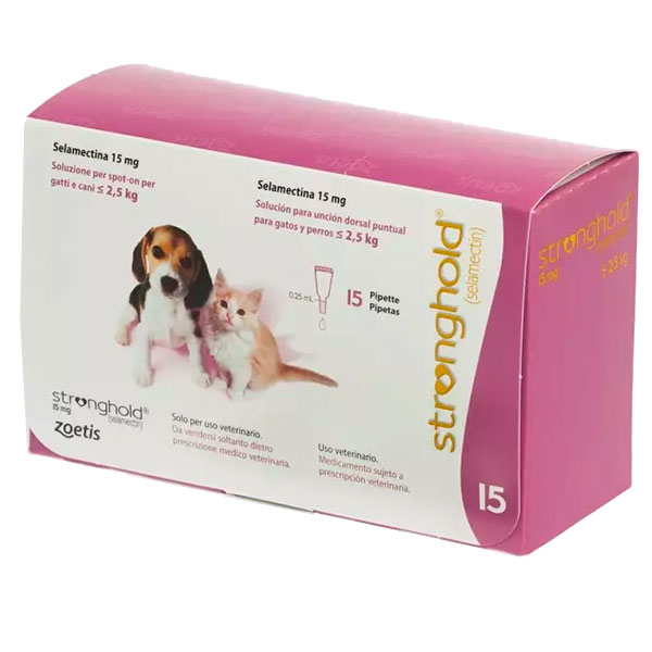 STRONGHOLD 15MG <2.5kg 15PIP