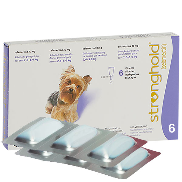 STRONGHOLD 30MG 2.6-5kg 6PIP