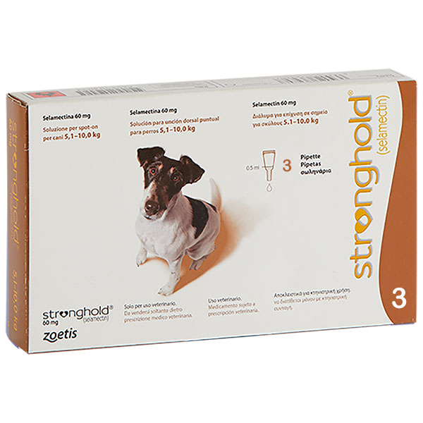 STRONGHOLD 60MG 5-10kg 3PIP