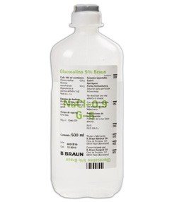 SUERO GLUCOSALINO 5% BRAUN 1000ML