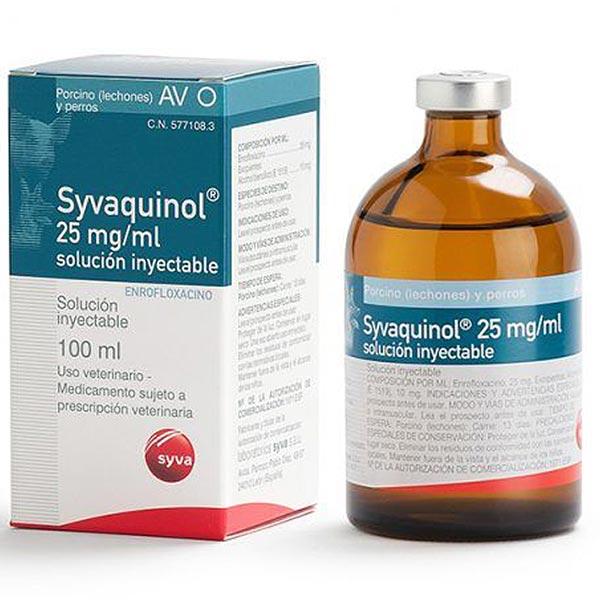 SYVAQUINOL INY. 10% 100 ML