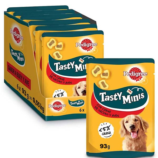 TASTY MINIS BUEY Y AVE (6x93gr)