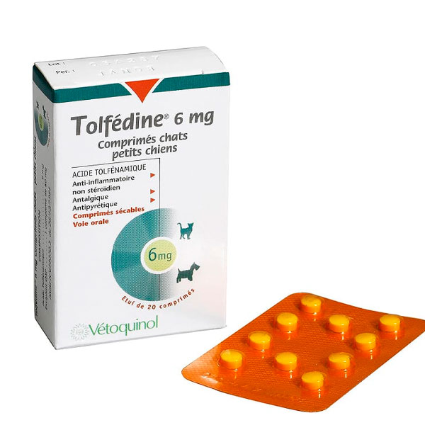 TOLFEDINE 6 MG 20 COMP