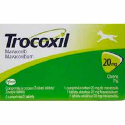 TROCOXIL 20MG 2 COMP.