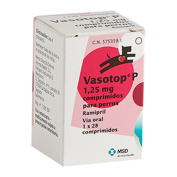 VASOTOP P 1.25MG 28 Comp