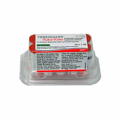 VERSIGUARD RABIA (10 Dosis)