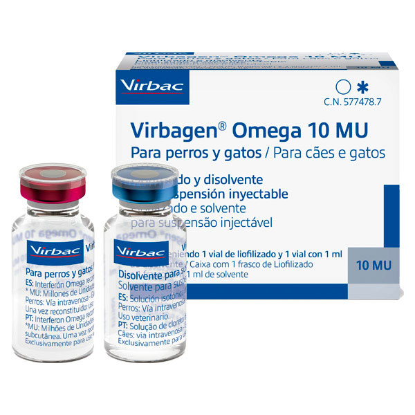 VIRBAGEN OMEGA 10MU  (1vial)