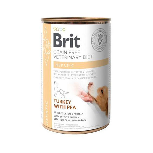 WET BD DOG HEPATIC 6x400GR
