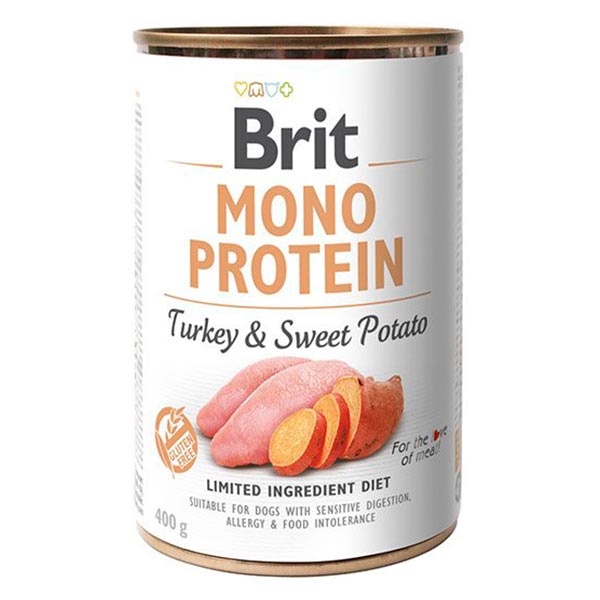 Wet Mono Protein Turkey y Boniato (6x400gr)